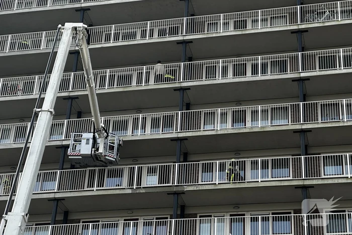 Rookontwikkeling bij brand in flatwoning