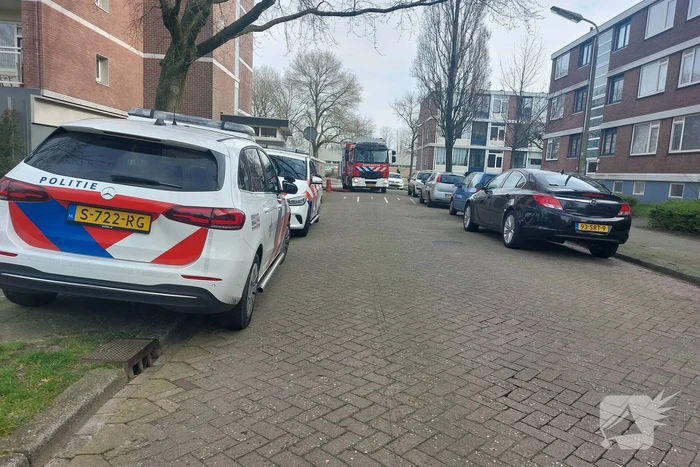 Rookontwikkeling bij brand in flatwoning