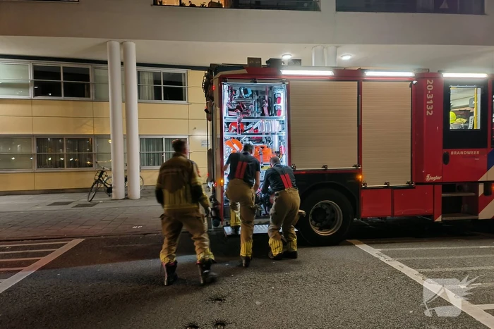 Smeulende sigaret zorgt voor inzet brandweer