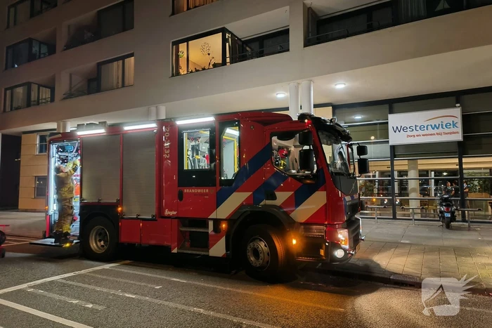 Smeulende sigaret zorgt voor inzet brandweer