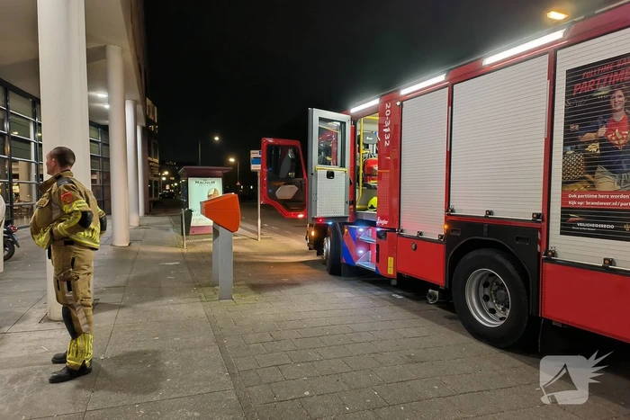 Smeulende sigaret zorgt voor inzet brandweer
