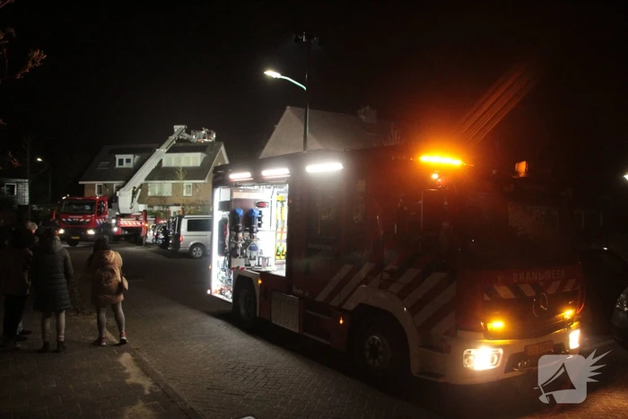 Schoorsteenbrand snel onder controle