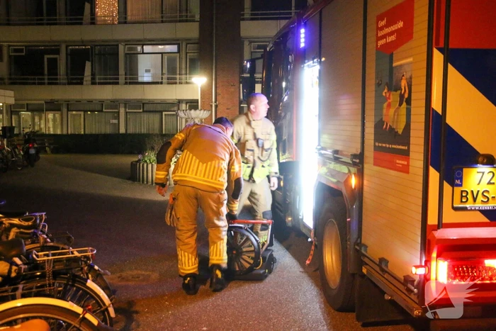 Brandweer ingezet voor rookontwikkeling in appartement