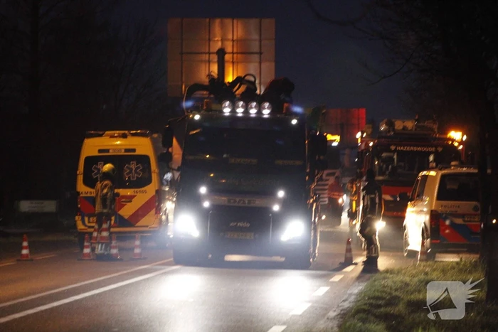 Meerdere voertuigen beschadigd bij botsing
