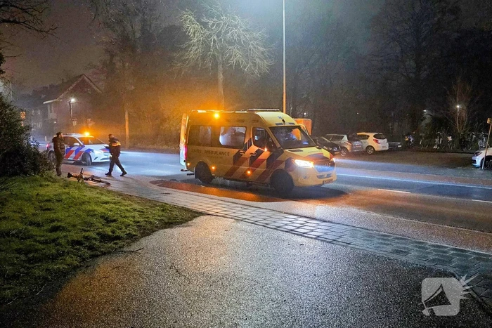 Fietser gewond na harde val