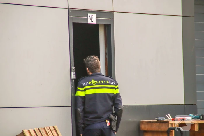 Grote controle op bedrijventerrein