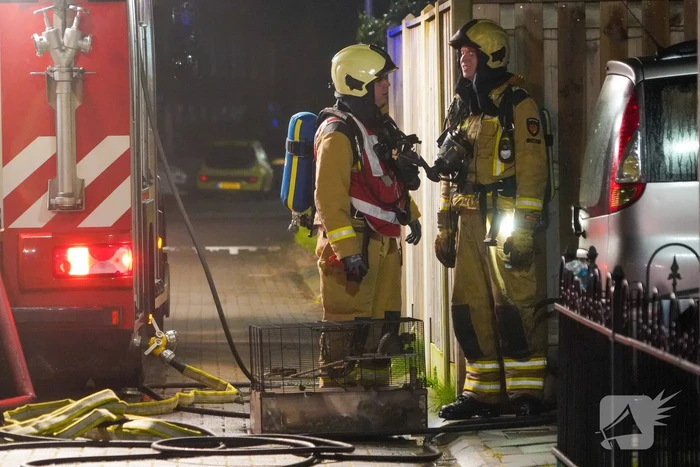 Hamster overleden bij woningbrand