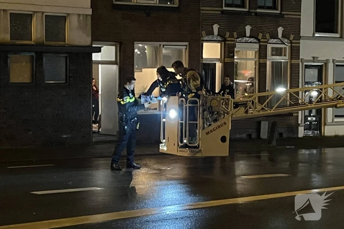 Twee personen aangehouden na inbraak