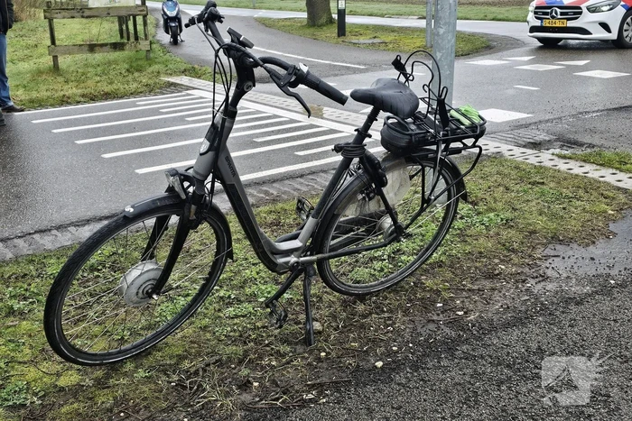 E-bike gaat onderuit en raakt gewond