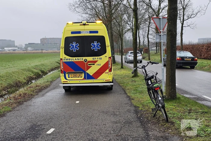 E-bike gaat onderuit en raakt gewond