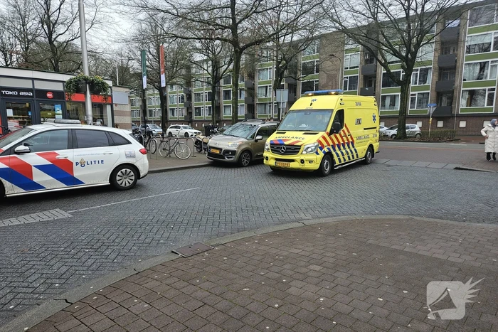 Fatbiker en automobilist botsen op elkaar