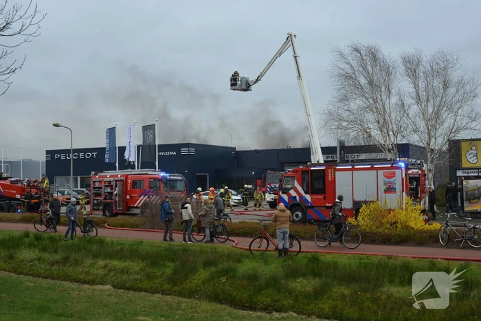 brand beurtschip heerenveen