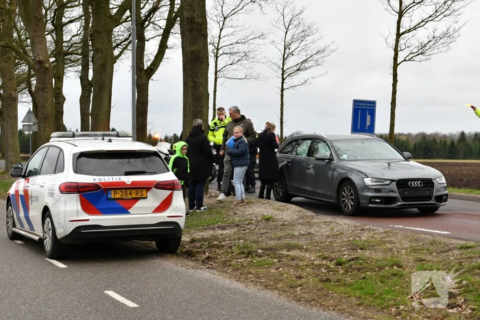 Kop-staartbotsing tussen twee voertuigen