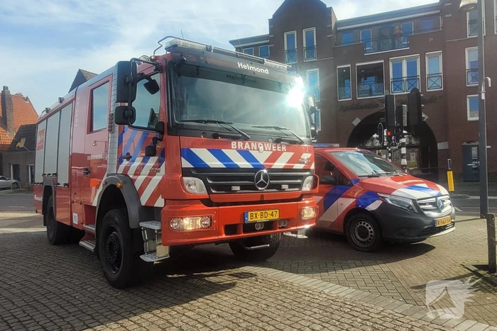 Rookontwikkeling bij brand in kelder