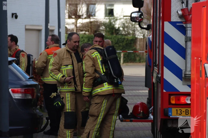Rookontwikkeling bij brand in kelder