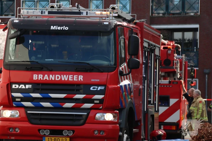 Rookontwikkeling bij brand in kelder