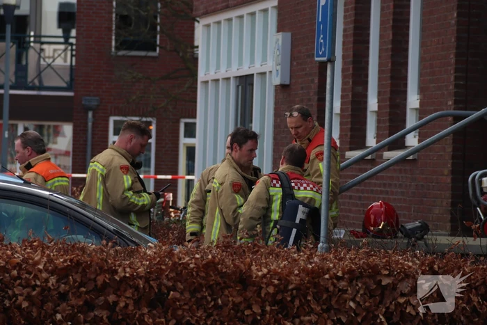 Rookontwikkeling bij brand in kelder