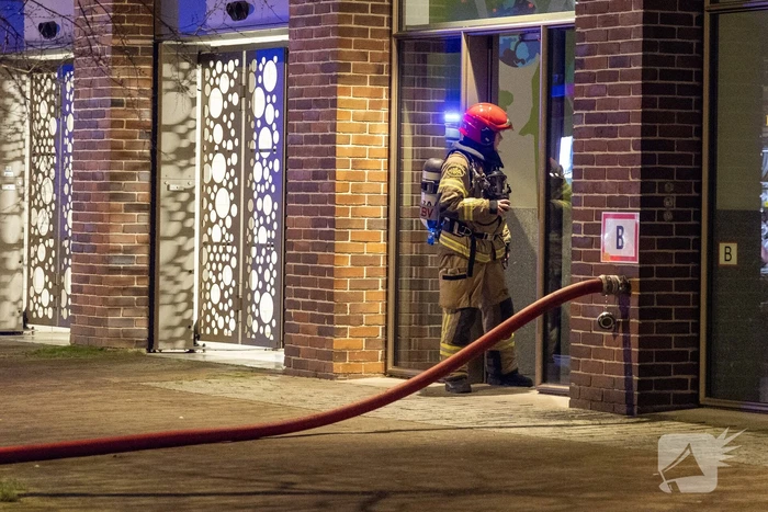 Deel appartementencomplex tijdelijk ontruimd door brand
