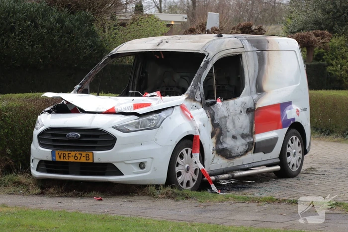 Recherche doet onderzoek naar autobrand