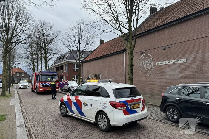 Brand in oven van bakkerij