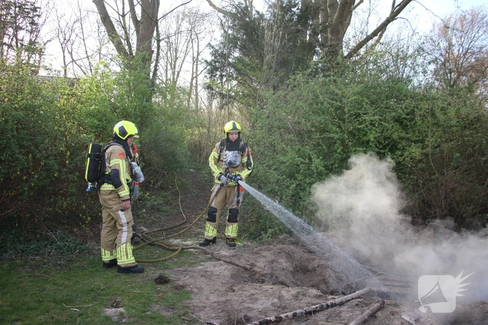 Buitenbrand snel onder controle