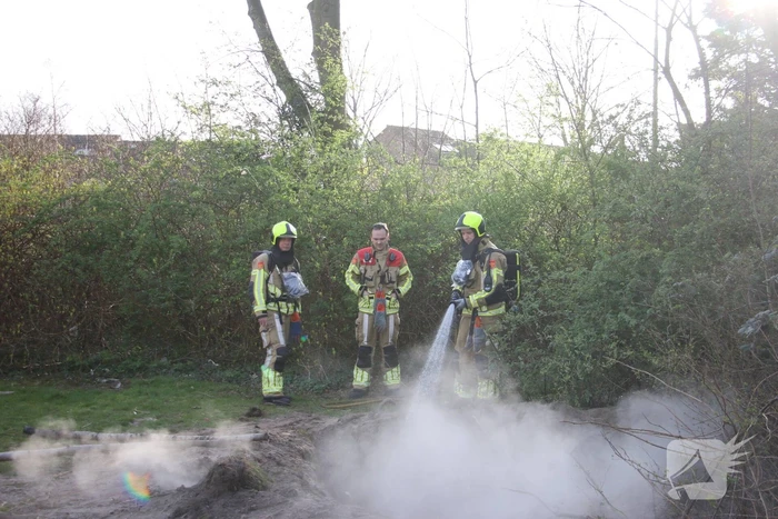 Buitenbrand snel onder controle