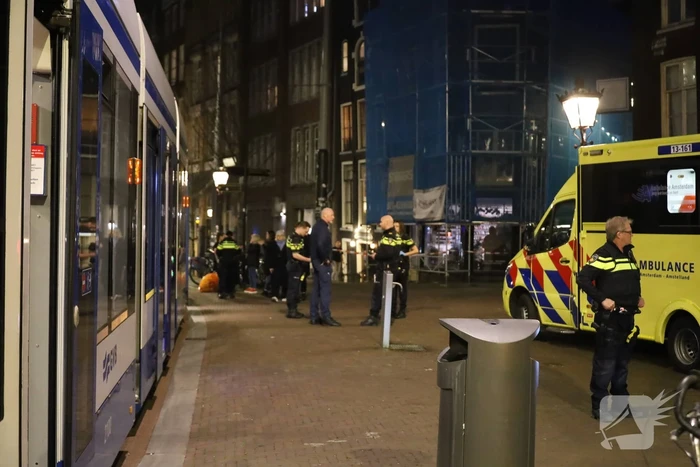 Voetganger gewond bij botsing met tram