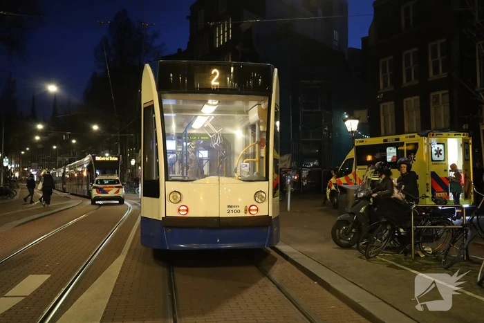 Voetganger gewond bij botsing met tram