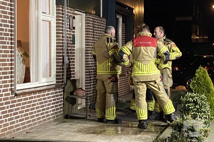 Brandweer ingezet voor waterlekkage in woning