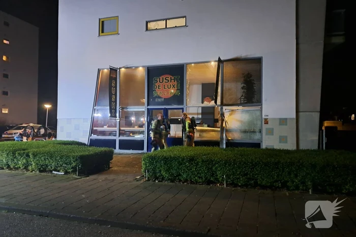Flinke schade aan sushirestaurant na explosie