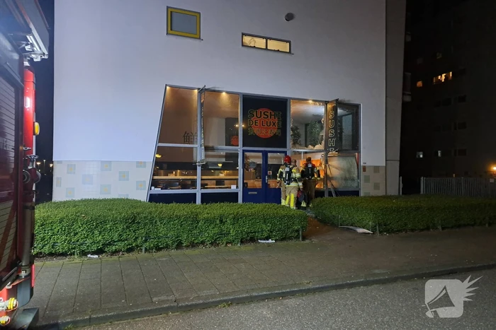 Flinke schade aan sushirestaurant na explosie