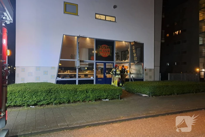 Flinke schade aan sushirestaurant na explosie