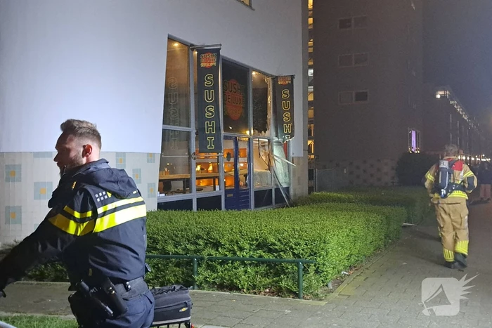 Flinke schade aan sushirestaurant na explosie