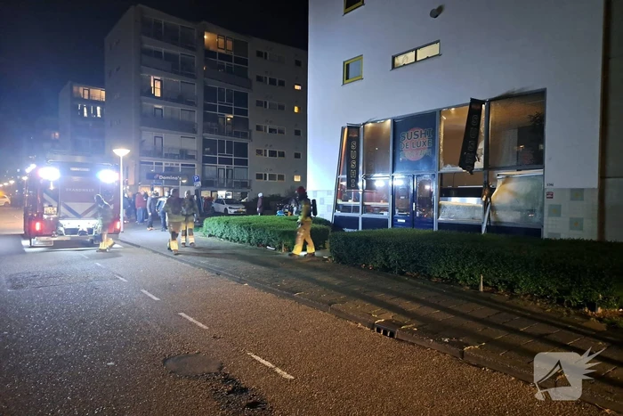 Flinke schade aan sushirestaurant na explosie