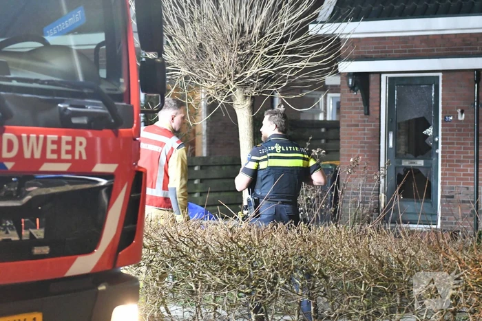 Brand in leegstaande woning zorgt voor rookontwikkeling