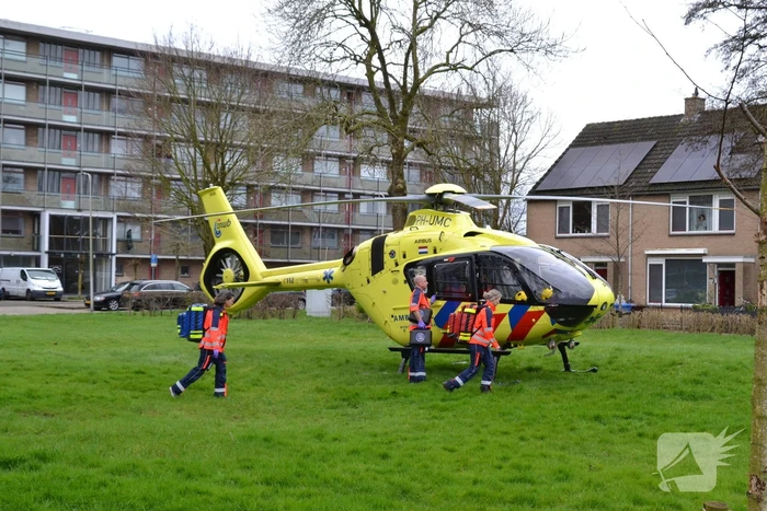 Hulpdiensten groots ingezet na melding van steekincident