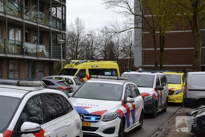 Hulpdiensten groots ingezet na melding van steekincident