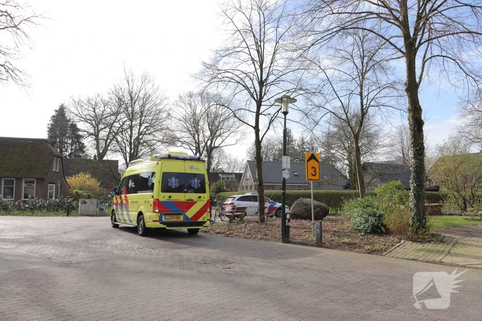 Fietser raakt gewond bij harde val