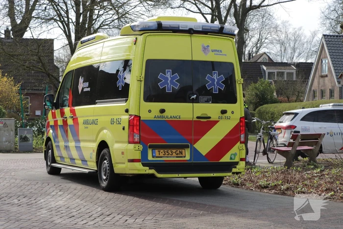 Fietser raakt gewond bij harde val