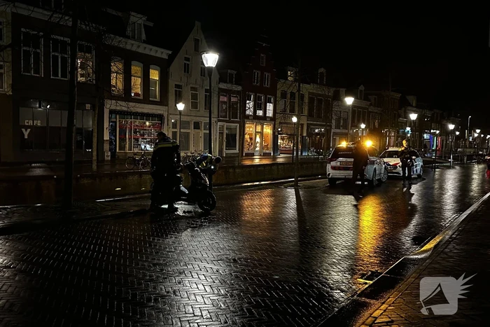 Scooter flink beschadigd na val