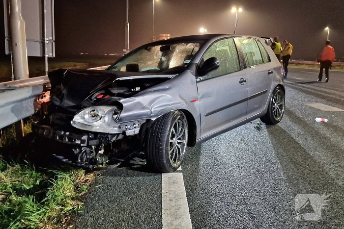 Snelweg deels dicht door ongeval