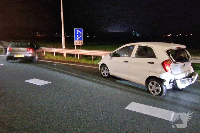 Snelweg deels dicht door ongeval