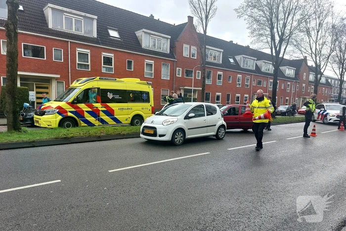 Gewonde bij kop-staart botsing