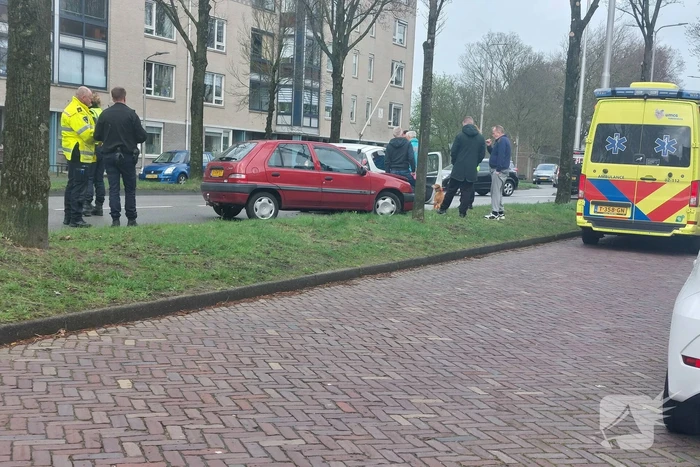 Gewonde bij kop-staart botsing