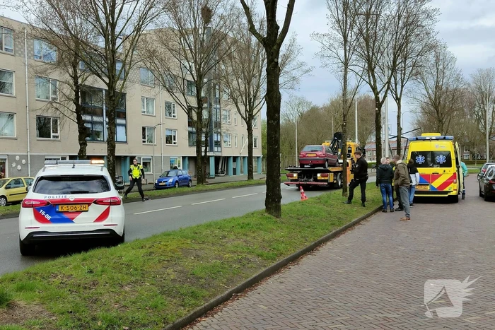 Gewonde bij kop-staart botsing