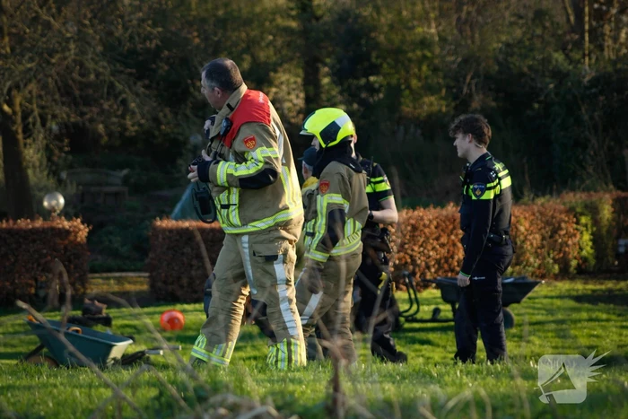 Brand rondom transformatorhuis snel geblust
