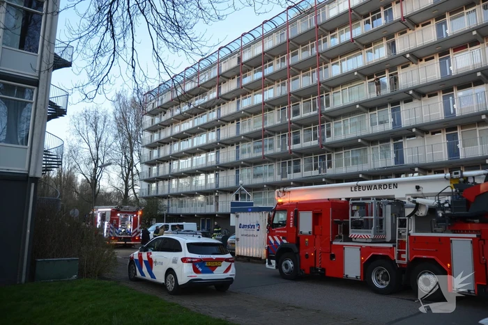 Rookoverlast door barbecue op balkon