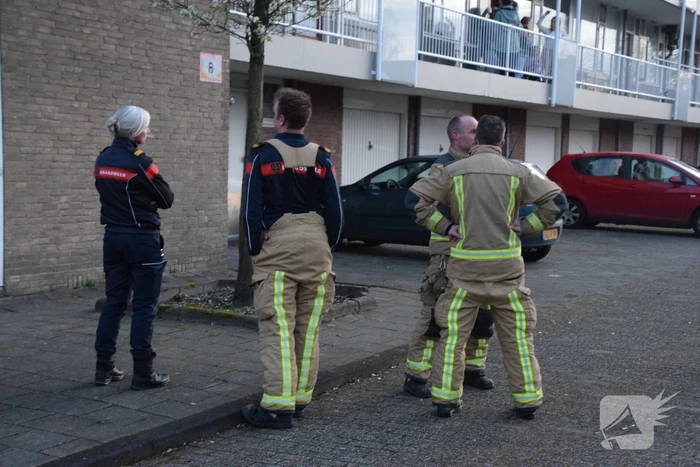 Barbecue ontploft op balkon