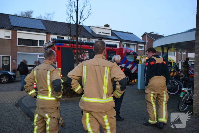 Barbecue ontploft op balkon