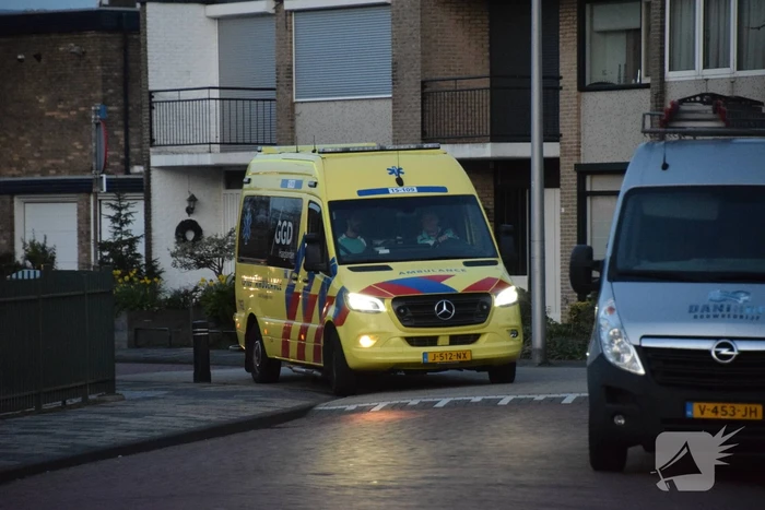 Barbecue ontploft op balkon